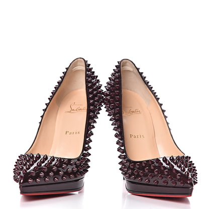 Christian Louboutin Patent Pigalle Plato Spikes 110 Pumps 38.5 Orthodoxe 6 of 11