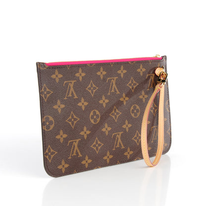 Louis Vuitton Monogram Neverfull MM GM Pochette Pivoine 3 of 9