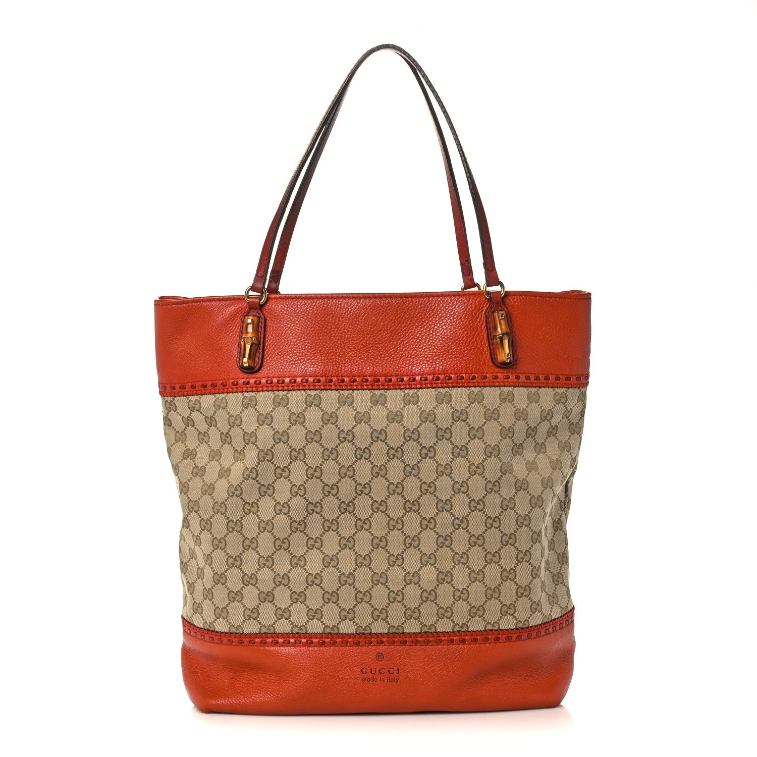Gucci Monogram Laidback Crafty Tote Orange 1 of 18