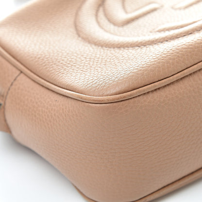 Gucci Pebbled Calfskin Small Soho Disco Bag Rose Beige 9 of 16