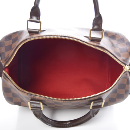 Louis Vuitton Damier Ebene Speedy 30 5 of 10