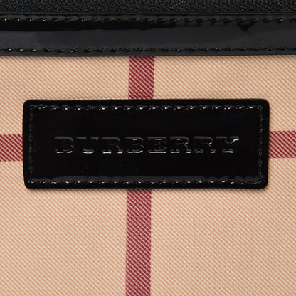 Burberry Nova Check Small Canterbury Tote Black 9 of 10