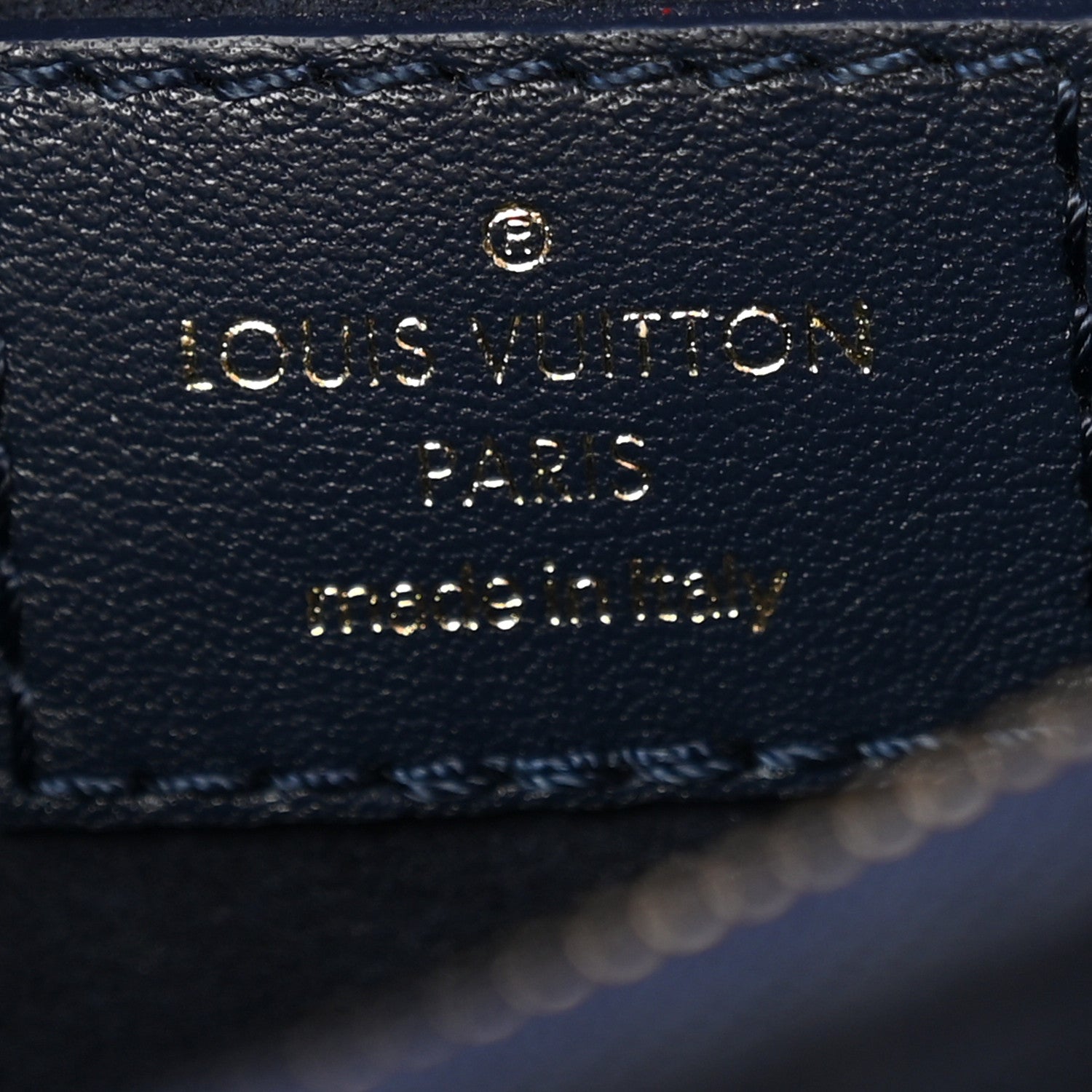 Louis Vuitton Calfskin LV New Wave Chain Bag Bleu Nuit 7 of 11