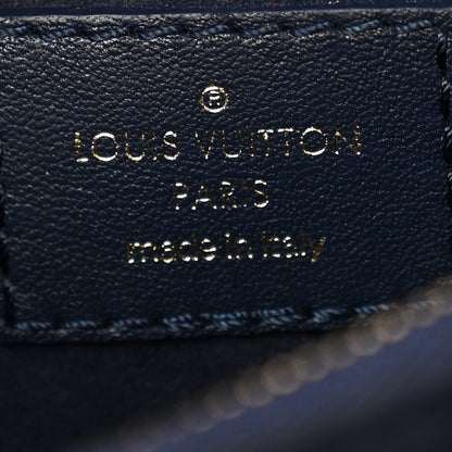 Louis Vuitton Calfskin LV New Wave Chain Bag Bleu Nuit 7 of 11