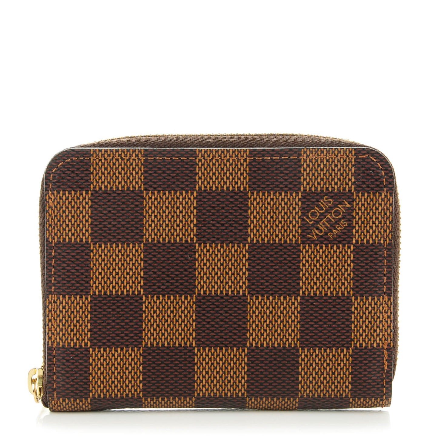Damier Ebene Zippy Coin Purse