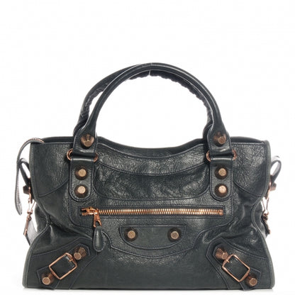Balenciaga Agneau Giant 21 Rose Gold Hardware City Anthracite 1 of 11