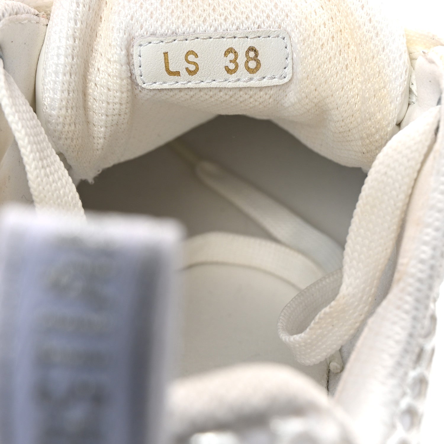 Christian Dior Technical Fabric Rubber Oblique Dior Vibe Sneakers 38 Gray 9 of 9