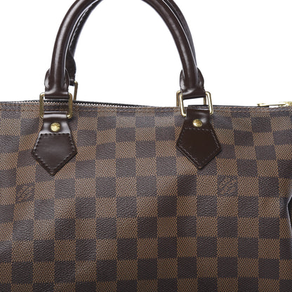 Louis Vuitton Damier Ebene Speedy 30 10 of 10