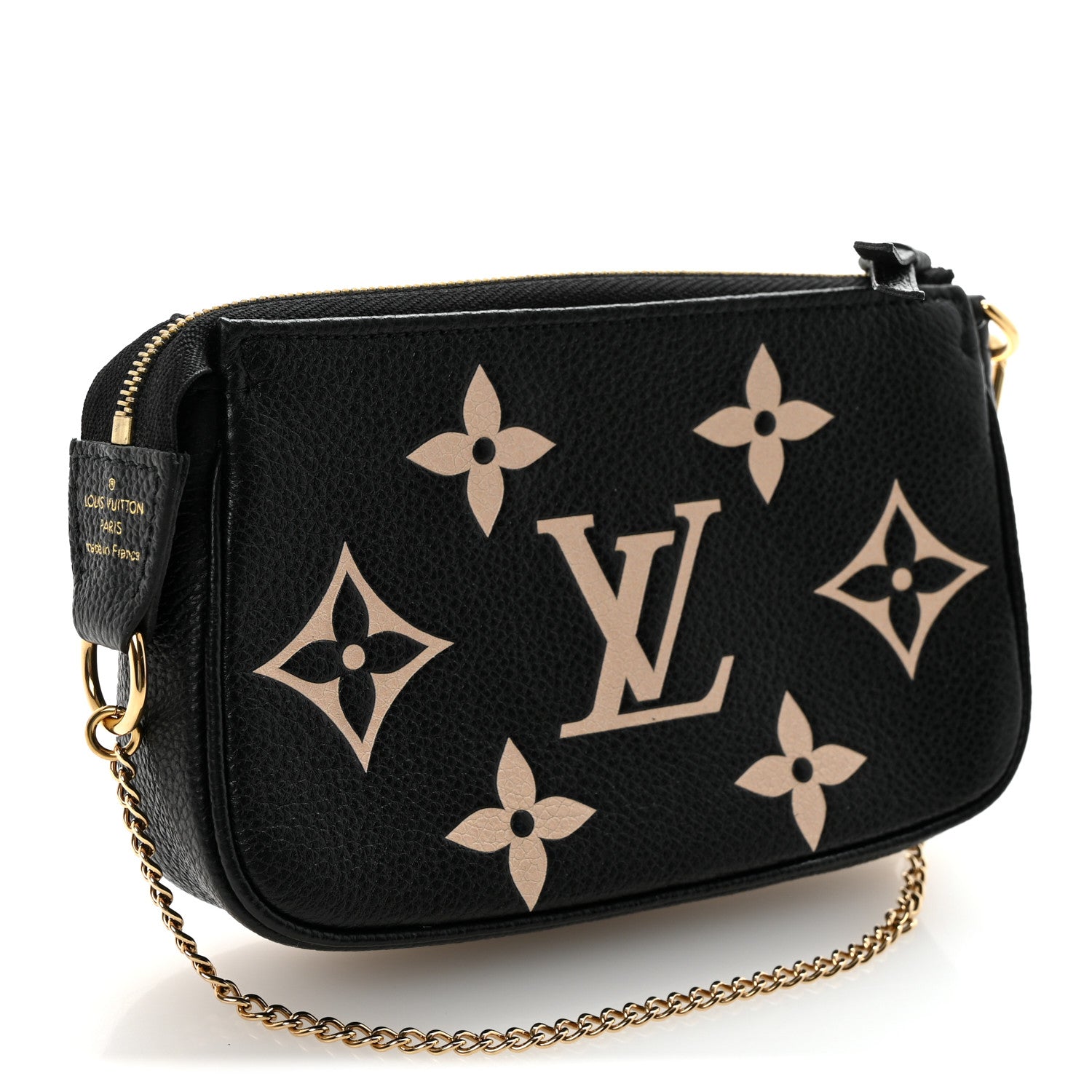 Louis Vuitton Empreinte Monogram Giant Mini Pochette Accessories Black 3 of 7