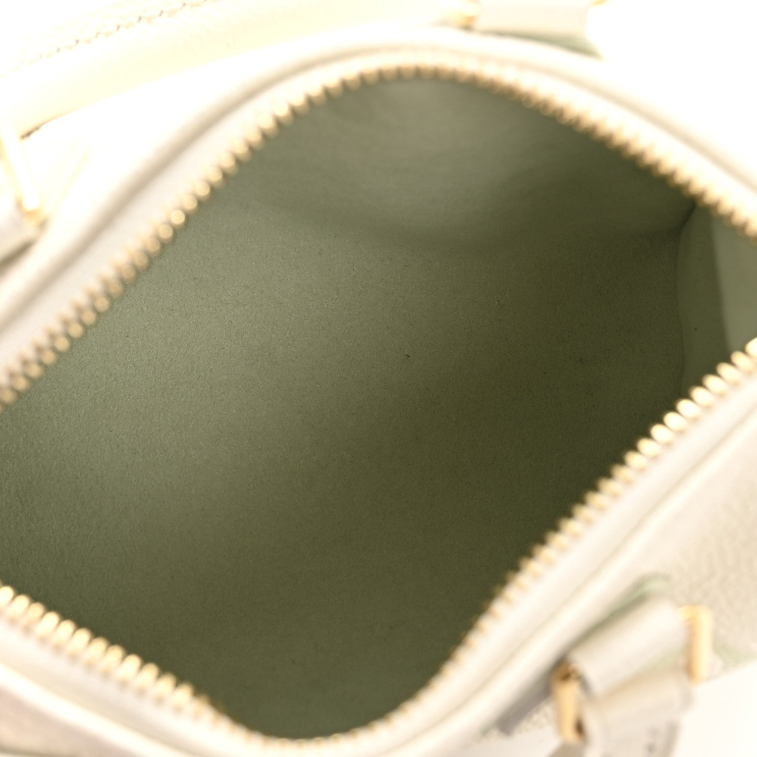 Louis Vuitton Empreinte Monogram Giant Nano Speedy Latte Matcha 5 of 12