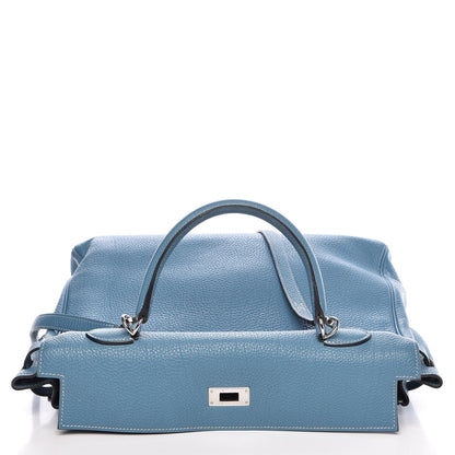 Hermes Togo Kelly Retourne 35 Blue Jean 16 of 41