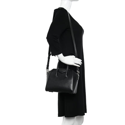 Givenchy Sugar Goatskin Mini Antigona Black 2 of 17