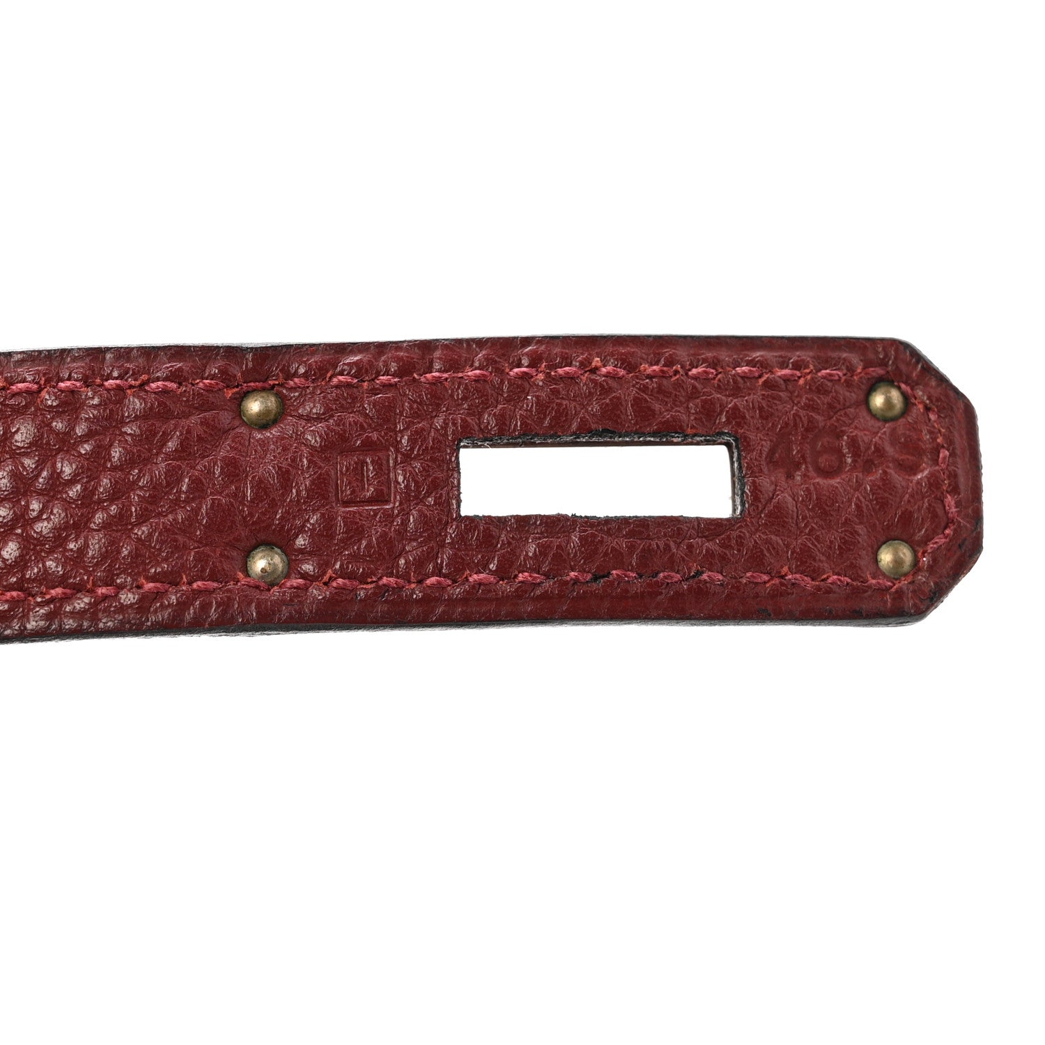 Hermes Togo Kelly Retourne 35 Rouge H 7 of 15