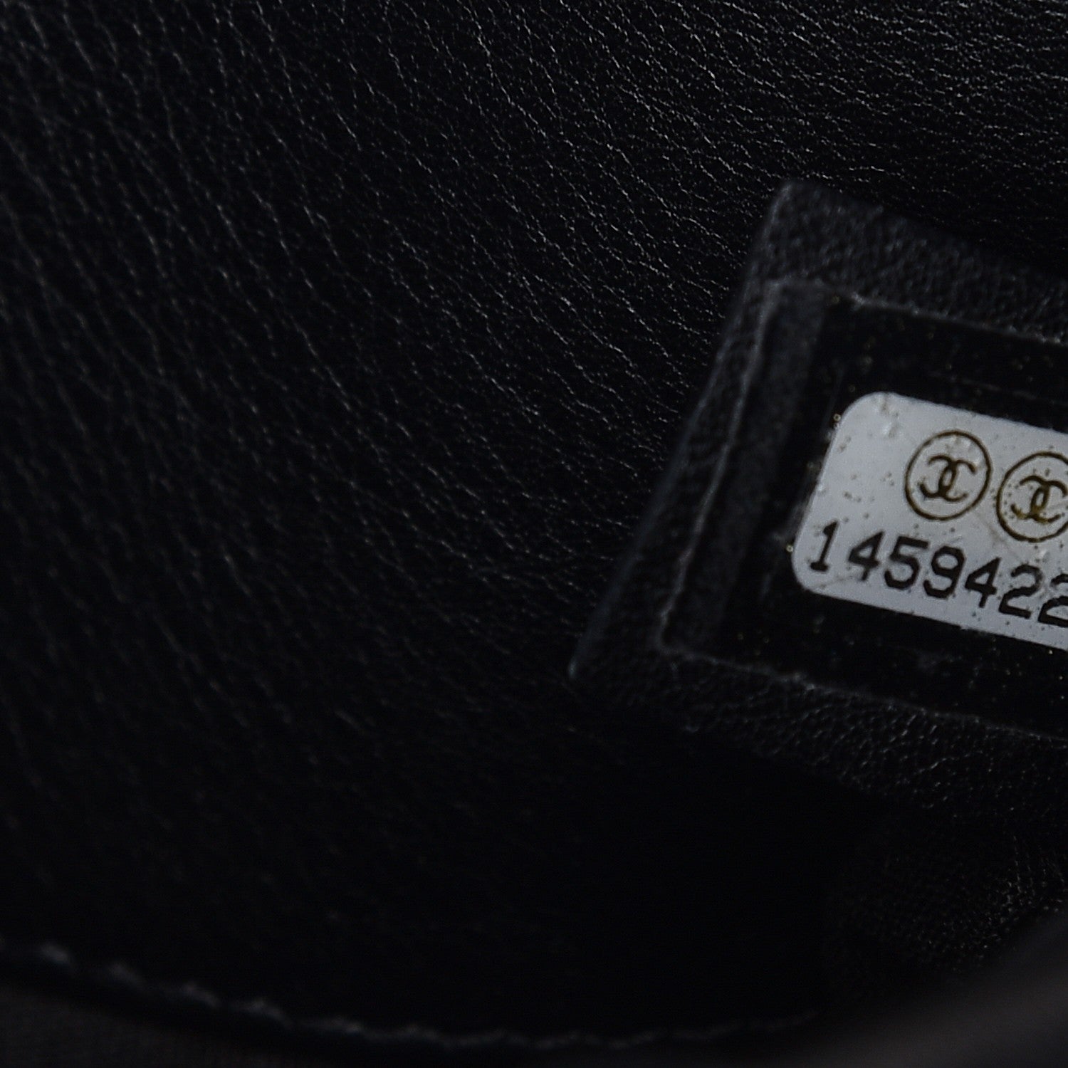Chanel Caviar Half Moon Wallet On Chain WOC Black 8 of 8