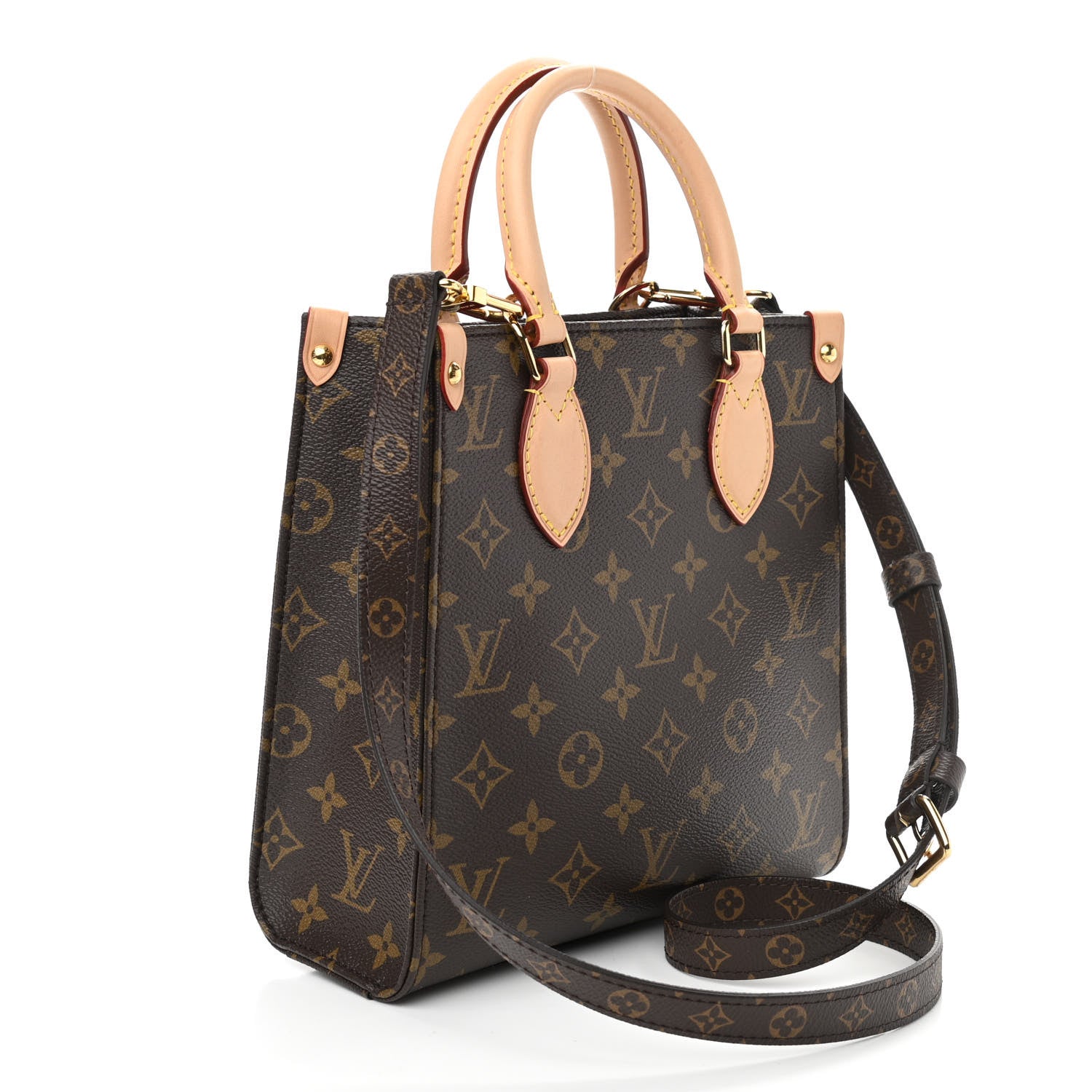 Louis Vuitton Monogram Sac Plat BB 3 of 9