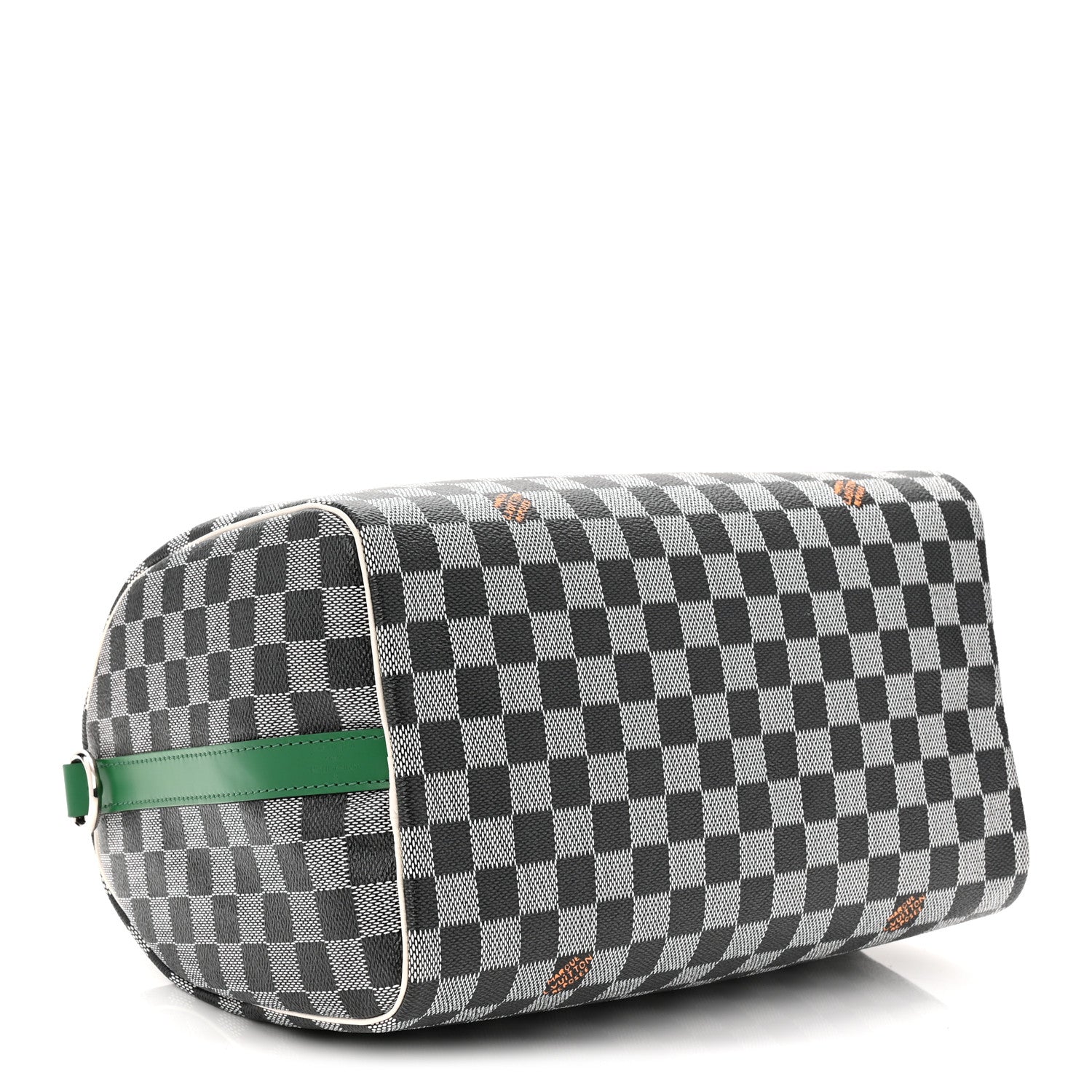Louis Vuitton Damier Speedy Bandouliere 30 Black White 4 of 10