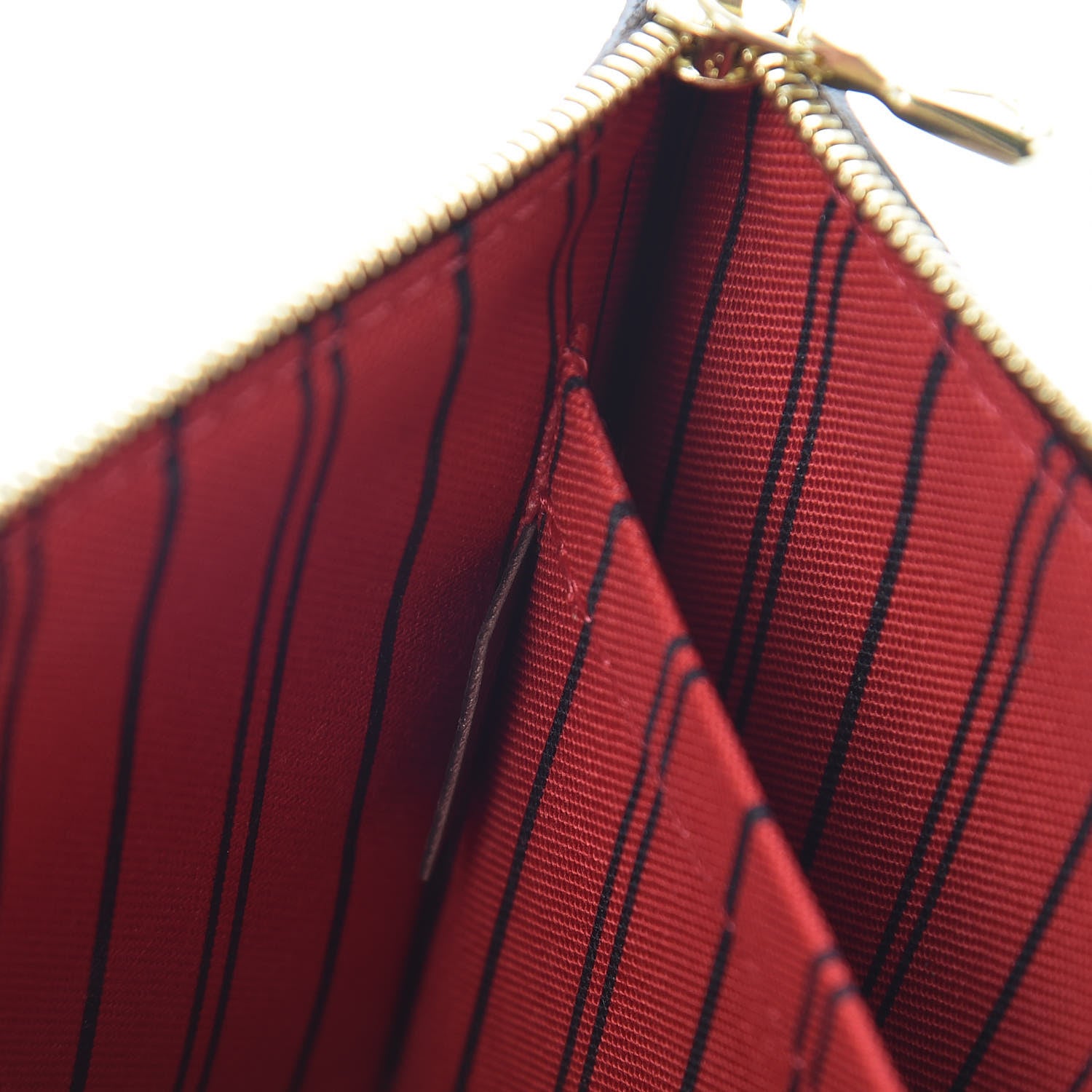 Louis Vuitton Damier Ebene Neverfull MM GM Pochette 6 of 7