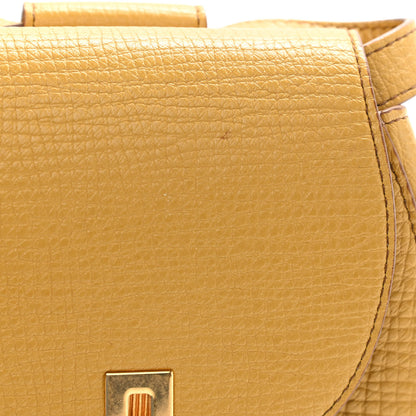 Bottega Veneta Palmellato Calfskin Rounded Belt Bag Butterscotch 18 of 21