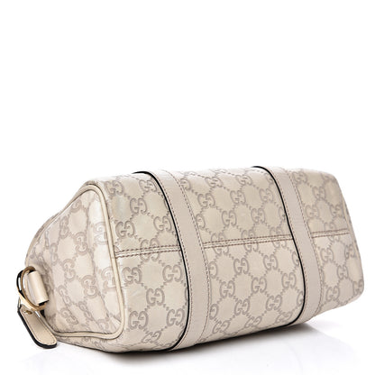 Gucci Guccissima Small Joy Boston Off White 3 of 16