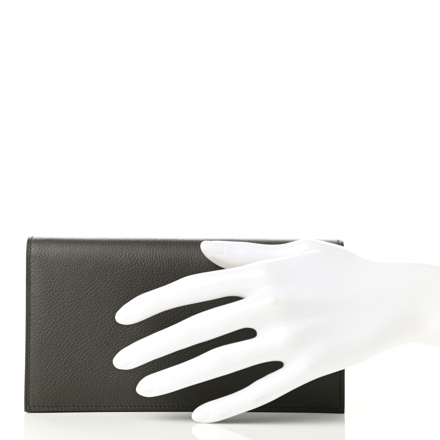 Evercolor Citizen Twill Long Wallet Vert De Gris