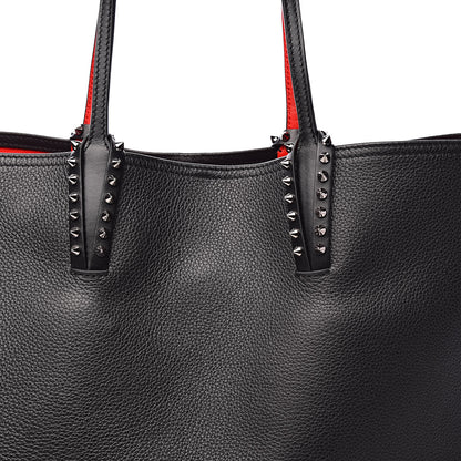 Christian Louboutin Calfskin Spikes East West Cabata Tote Black 16 of 16