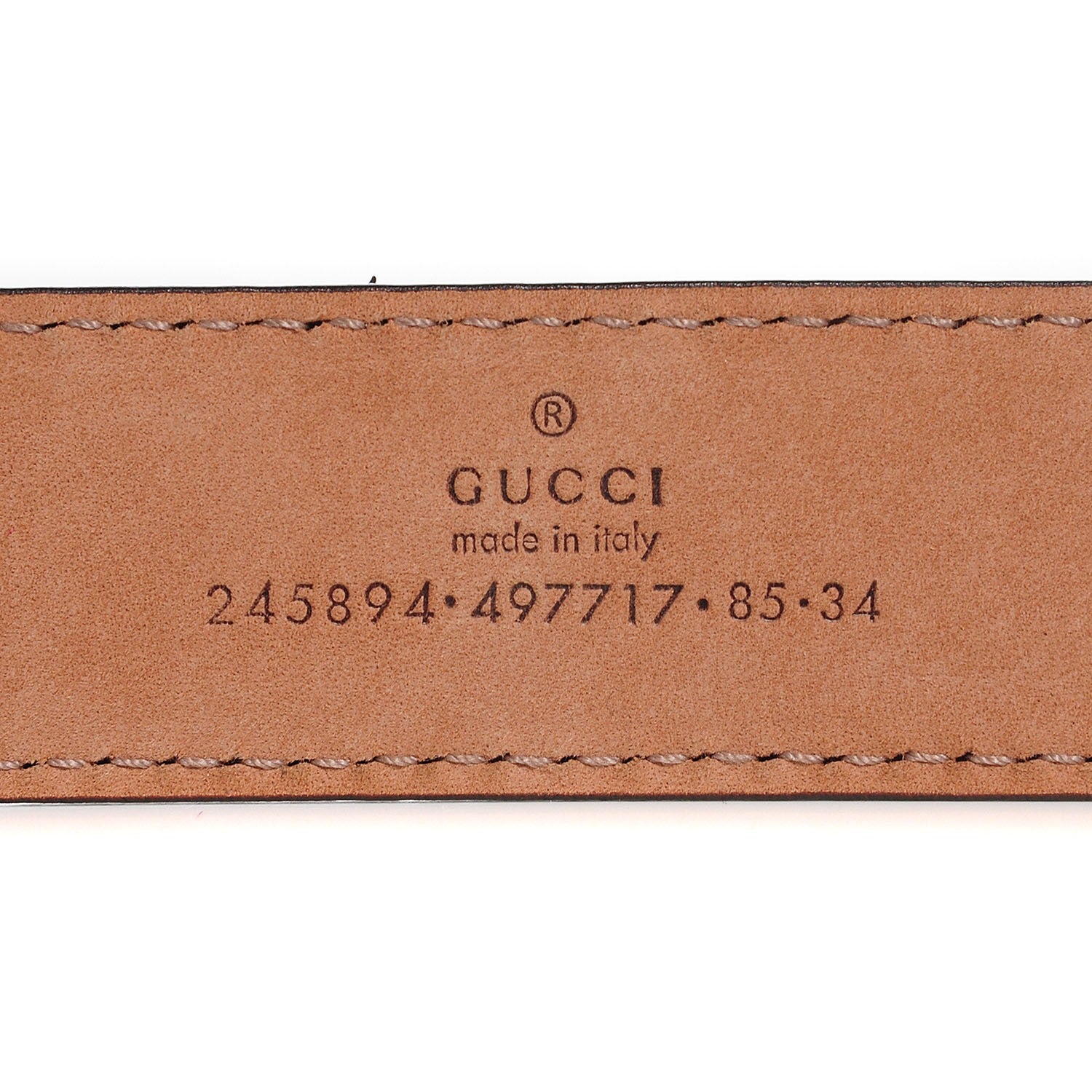 Gucci Python Sculpted GG Belt 85 34 Brown 12 of 14