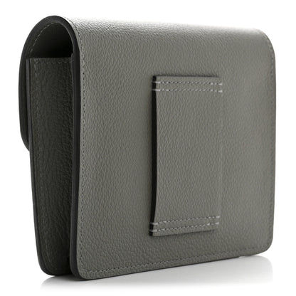 Hermes Evercolor Roulis Slim Wallet Gris Meyer 4 of 10
