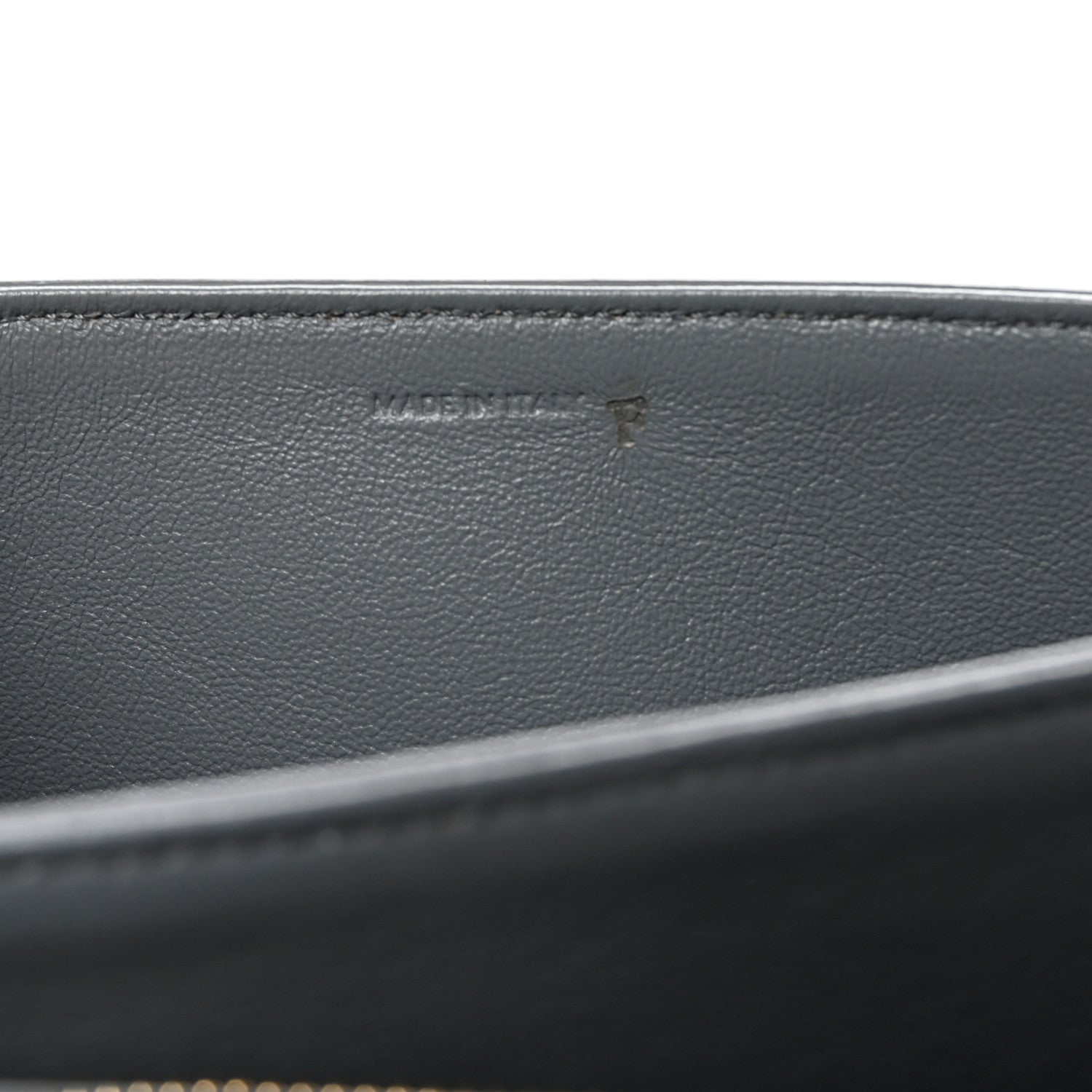 Celine Shiny Calfskin Medium C Bag Grey 7 of 10