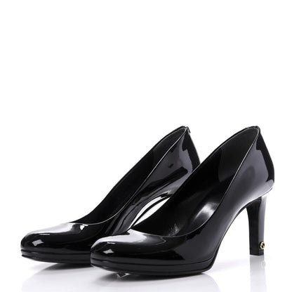 Gucci Patent Calfskin Pumps 36.5 Black 3 of 11