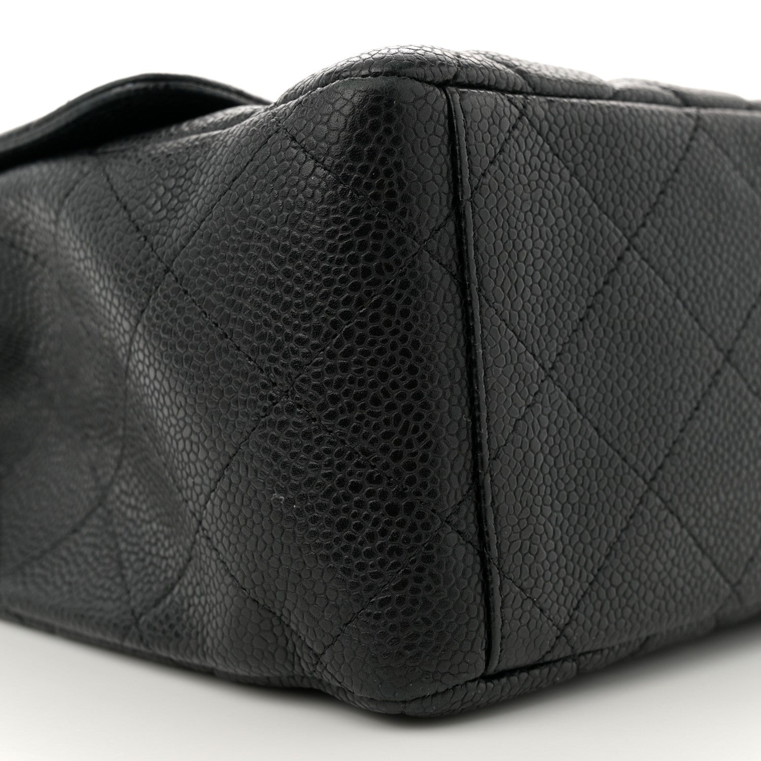 Chanel Caviar Quilted Maxi Single Flap Black 9 of 12