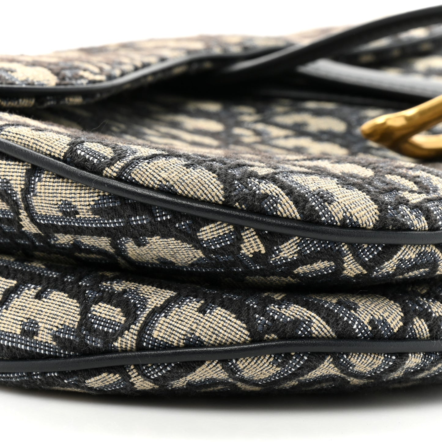 Oblique Saddle Bag Blue