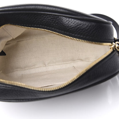 Gucci Pebbled Calfskin Small Soho Disco Bag Black 5 of 10