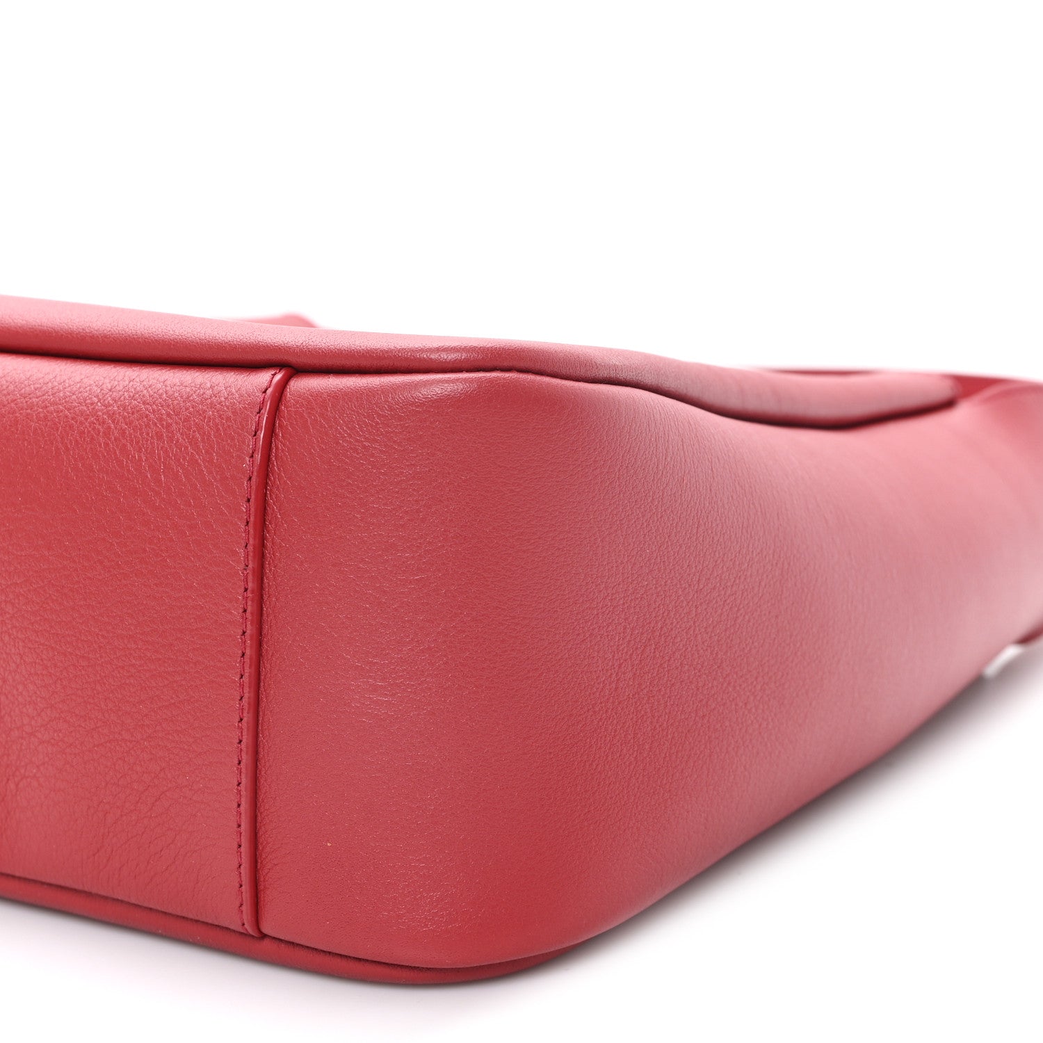 Saint Laurent Smooth Calfskin Small Le 5 A 7 Soft Hobo Red Danger 10 of 10