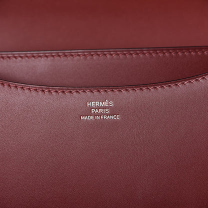 Hermes Veau Monsieur Constance 18 Rouge H 8 of 21