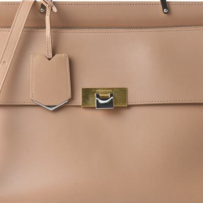 Balenciaga Calfskin Le Dix M Cartable Shoulder Bag Tomette 10 of 10