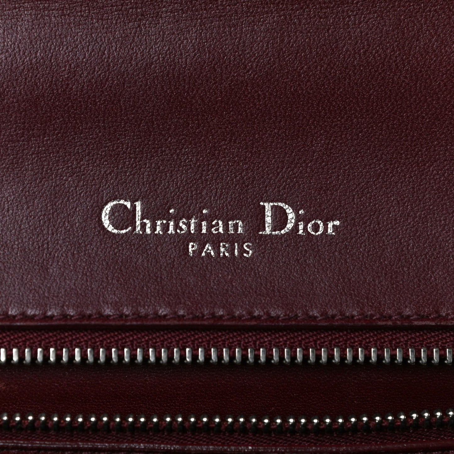 Tweed Calfskin Medium Diorama Flap Bag Burgundy Multicolor