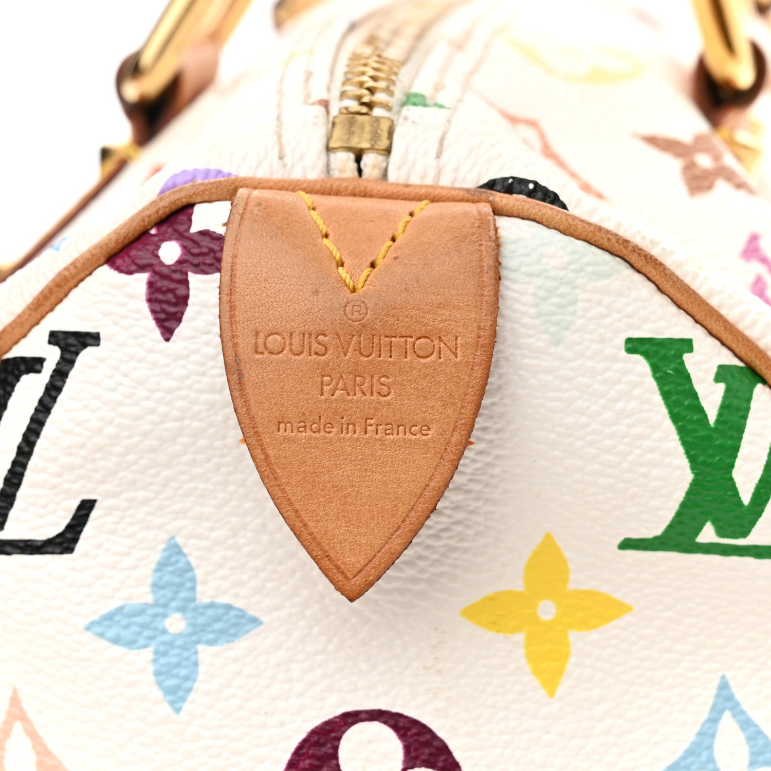 Louis Vuitton Monogram Multicolor Speedy 30 White 6 of 14