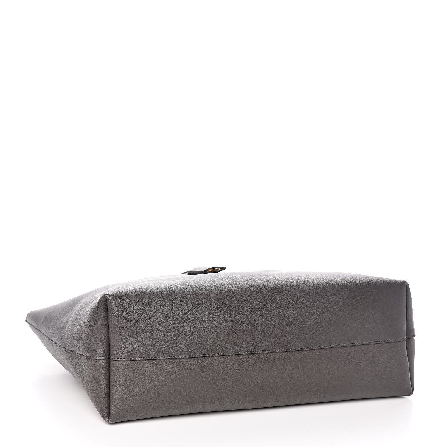 Saint Laurent Calfskin Large Shopping Tote Dark Grey 5 of 17