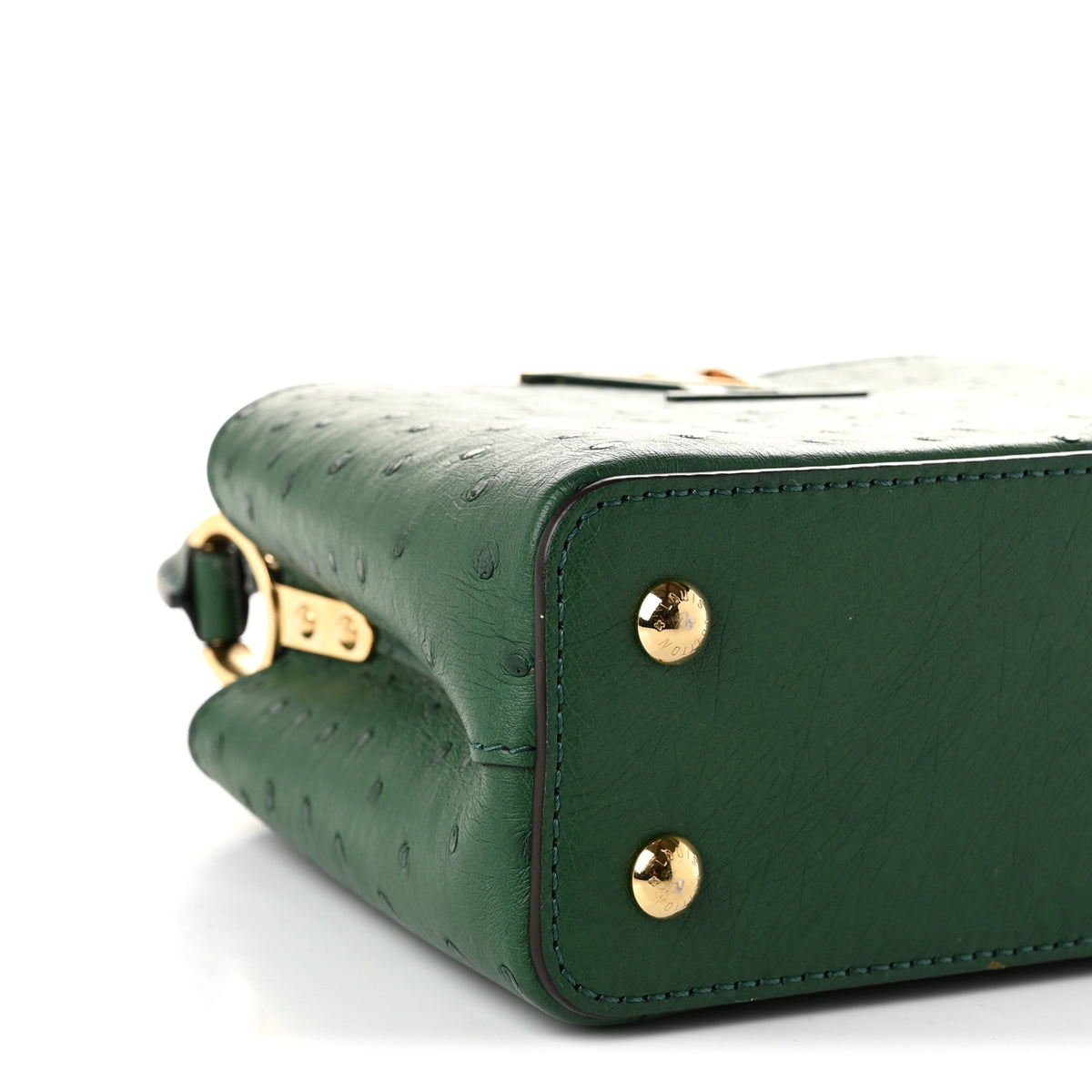 Ostrich Capucines Mini Mint