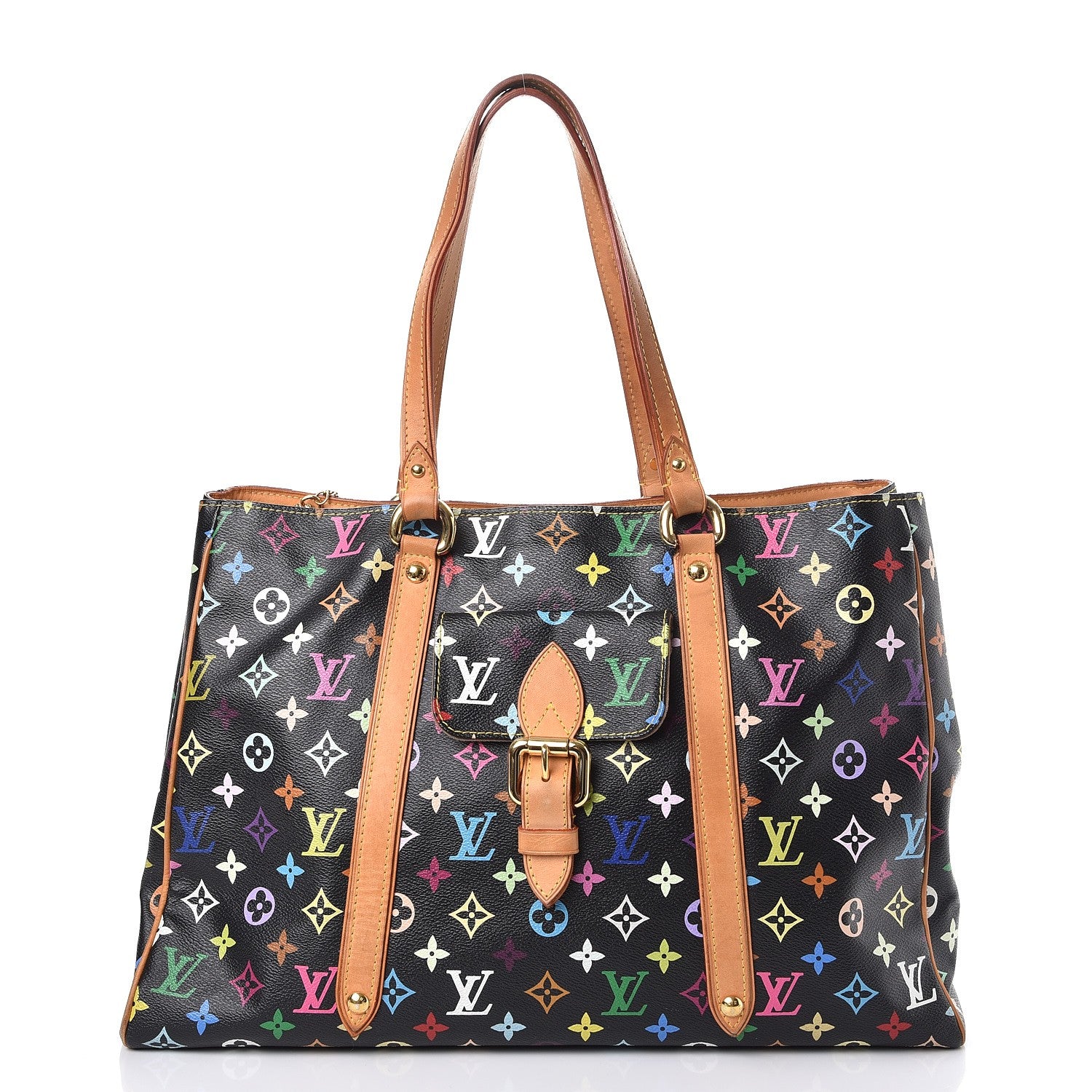 Louis Vuitton Monogram Multicolor Aurelia GM Black 1 of 17