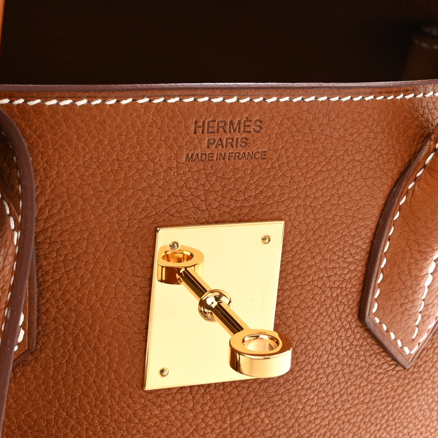 Natural Barenia Faubourg Birkin 30 Fauve