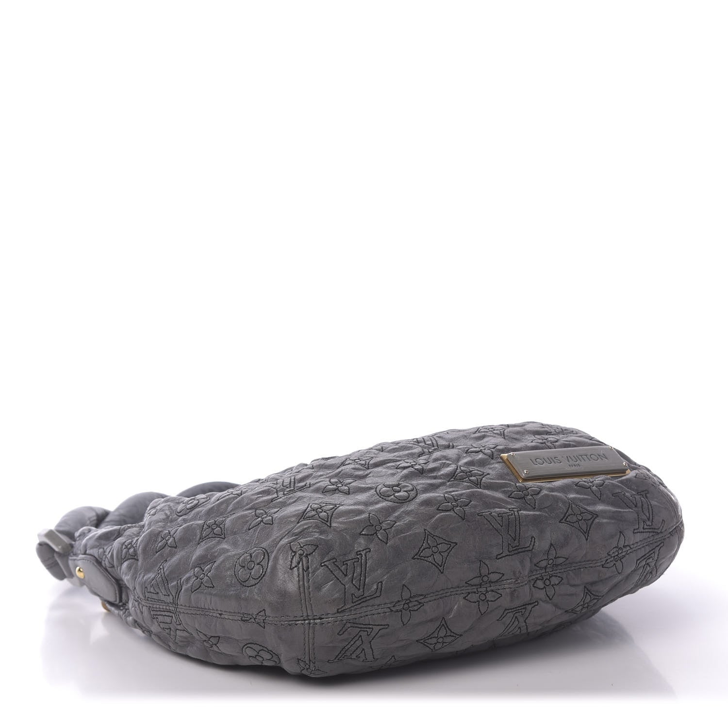 Louis Vuitton Lambskin Olympe Nimbus PM Anthracite 4 of 9