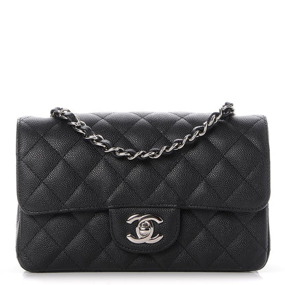 Chanel Iridescent Caviar Quilted Mini Rectangular Flap Black 1 of 8