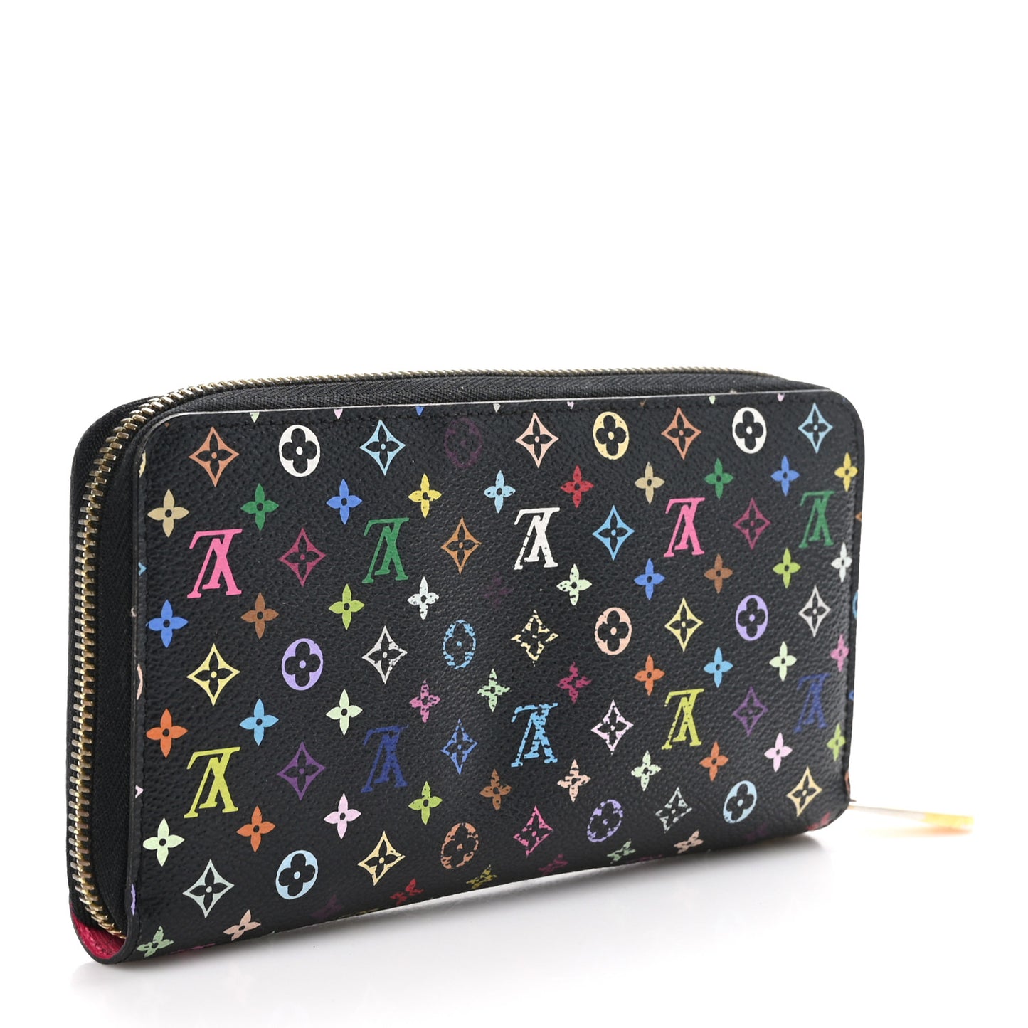 Monogram Multicolor Zippy Wallet Black Grenade