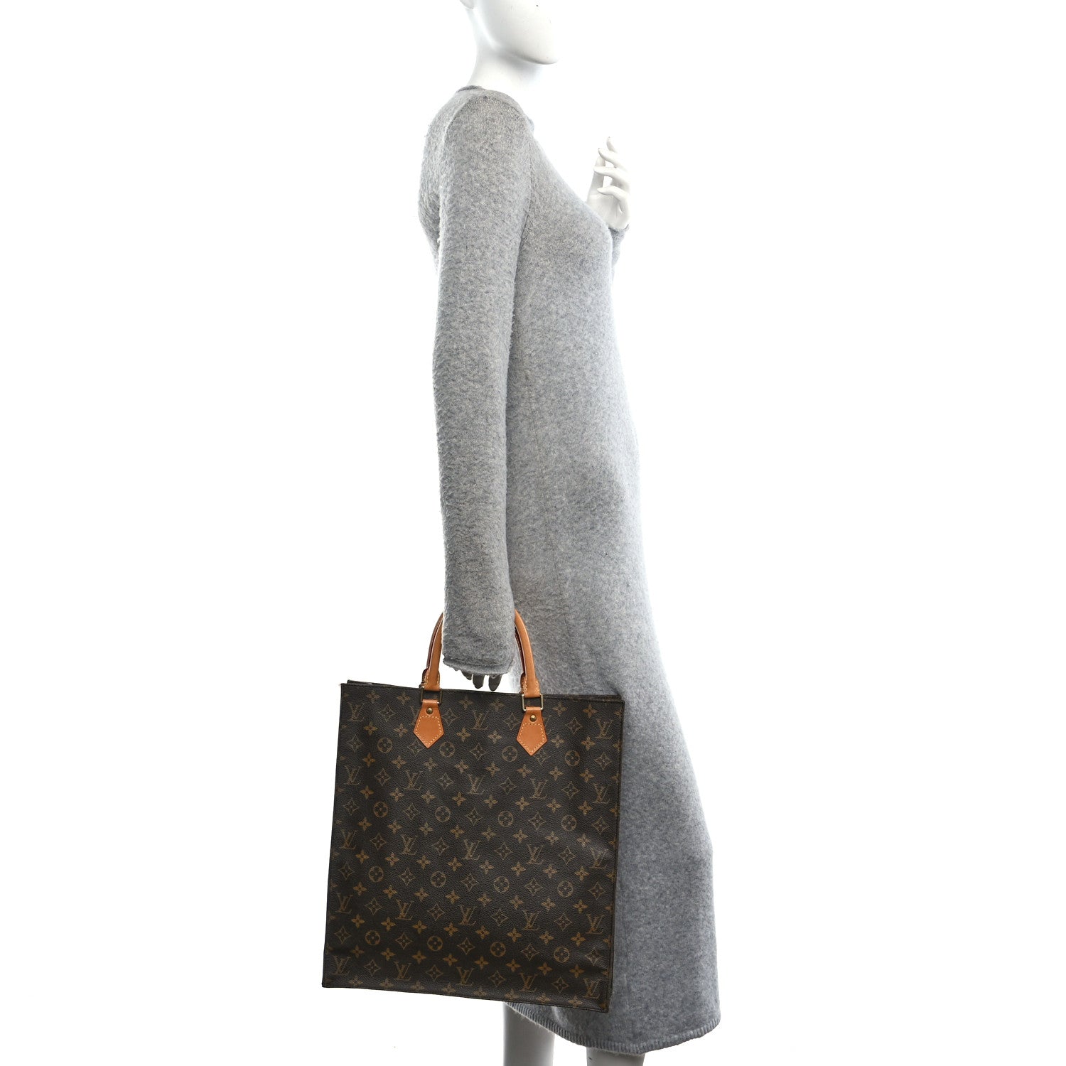 Louis Vuitton Monogram Sac Plat 2 of 9