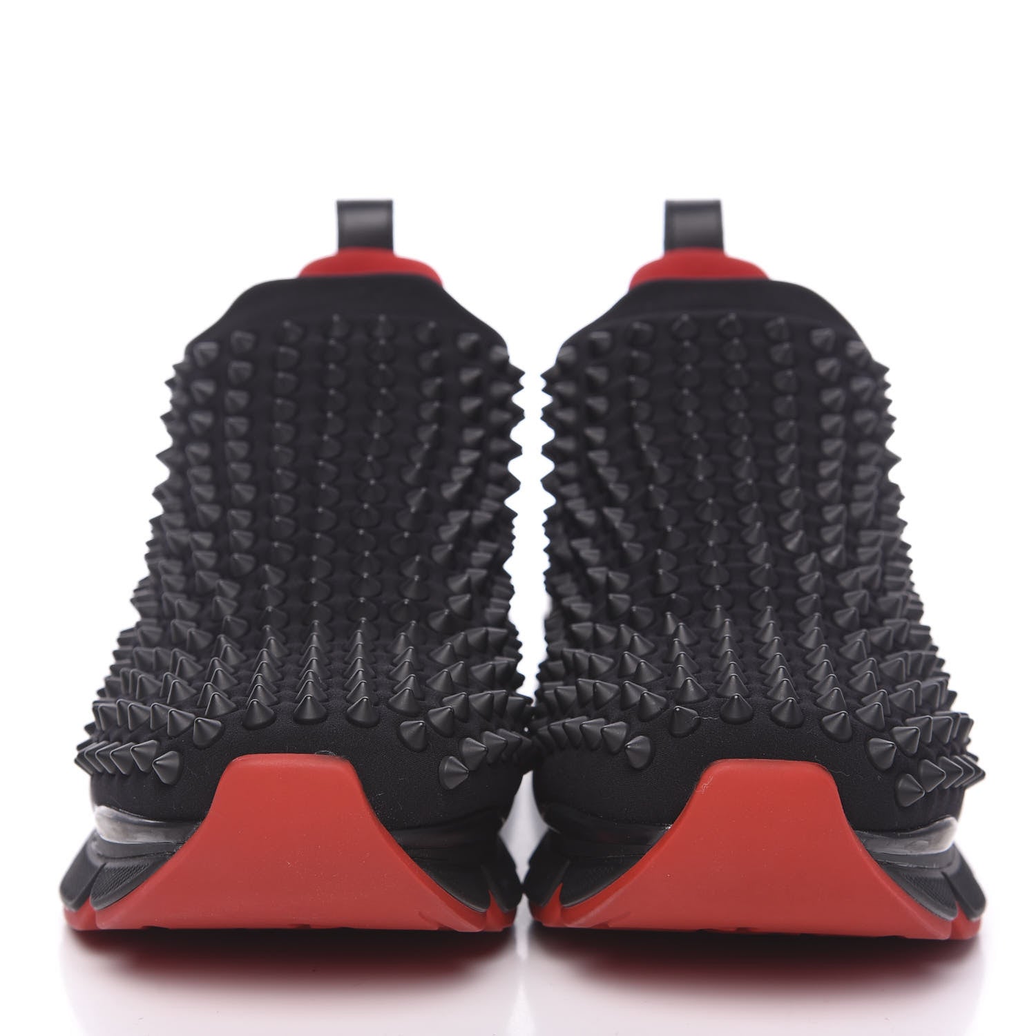 Christian Louboutin Neoprene Spike Sock Donna Flat Sneakers 37 Black 2 of 11