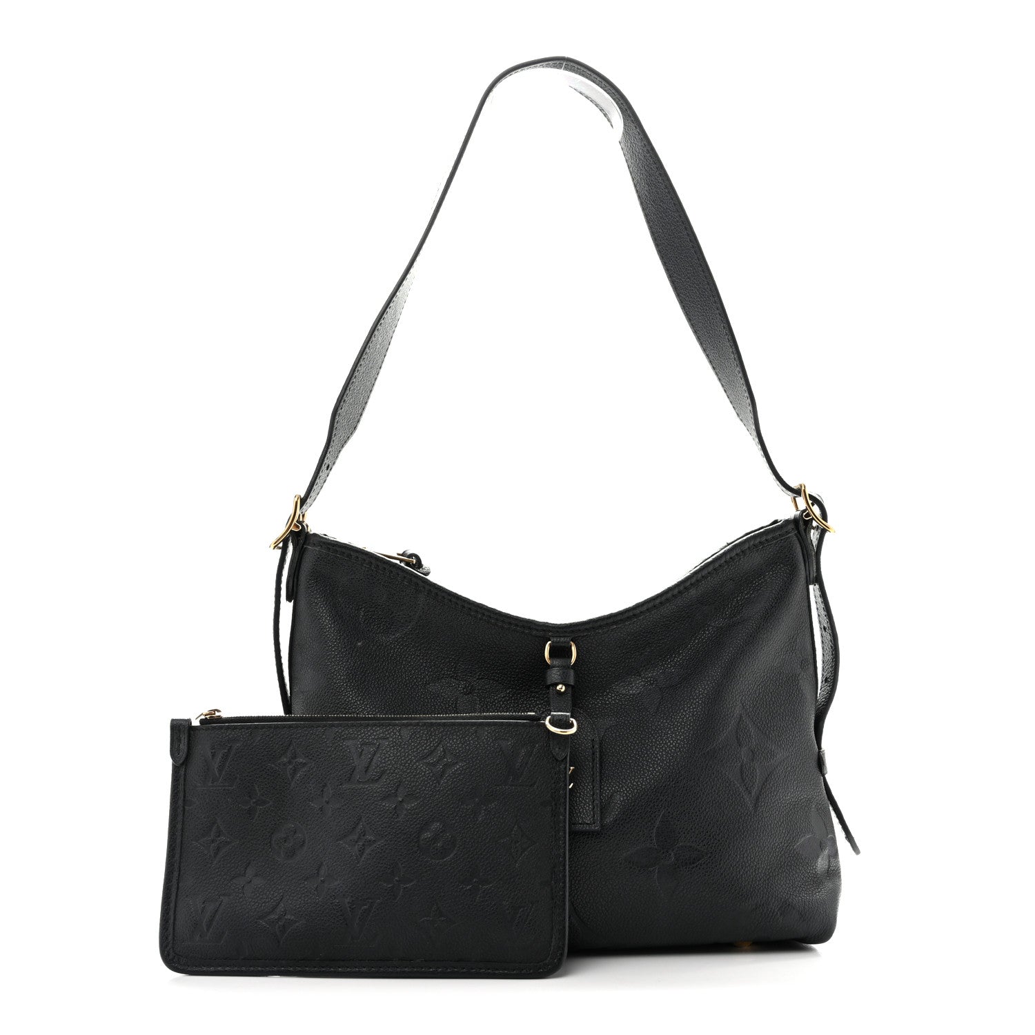 Louis Vuitton Empreinte Carryall PM Black 3 of 15