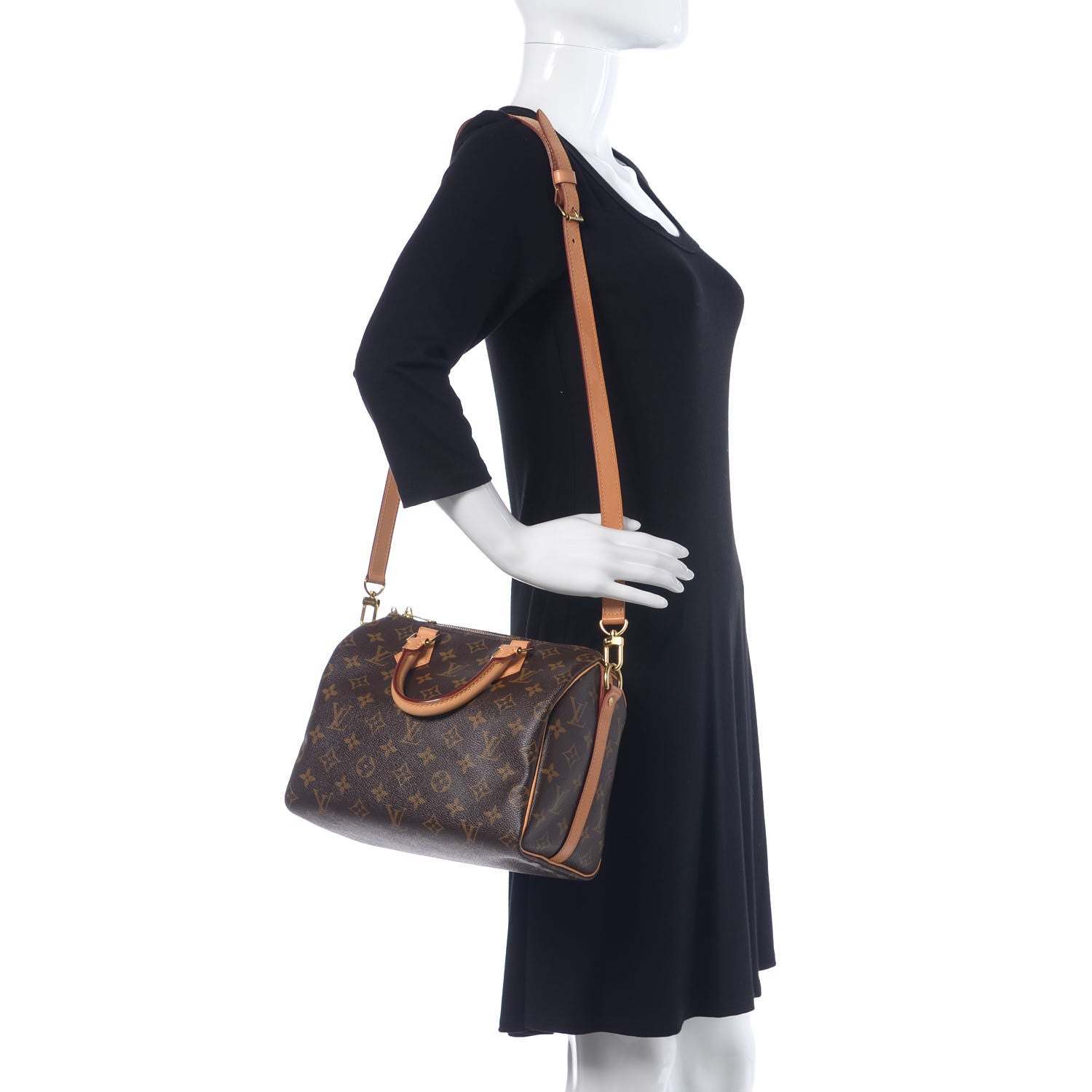 Louis Vuitton Monogram Speedy Bandouliere 25 2 of 10