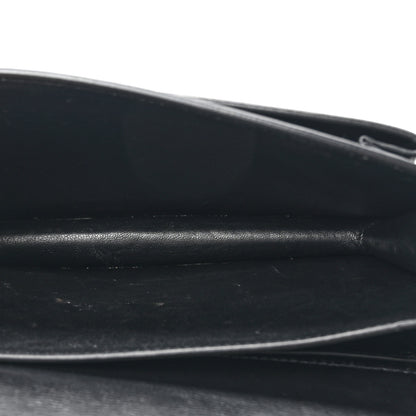 Saint Laurent Calfskin Medium Monogram Sunset Black 6 of 17