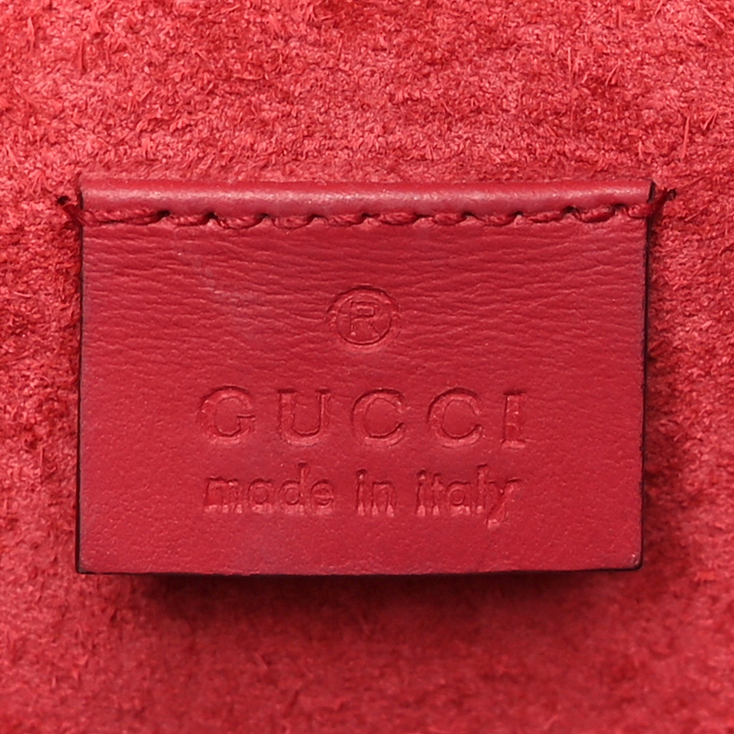 Gucci GG Supreme Monogram Mini Dionysus Shoulder Bag Hibiscus Red 6 of 10